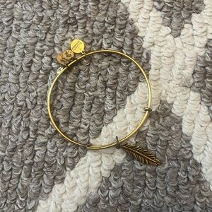2 Alex and Ani Bracelets! Feather & Key!